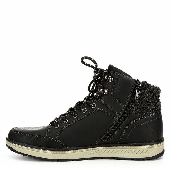 Day Five Mens Lace Up Mid Cut Sneaker Boots - Picture 4 of 7